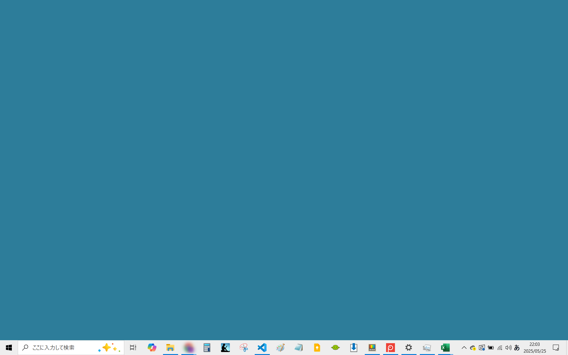 デスクトップ画面